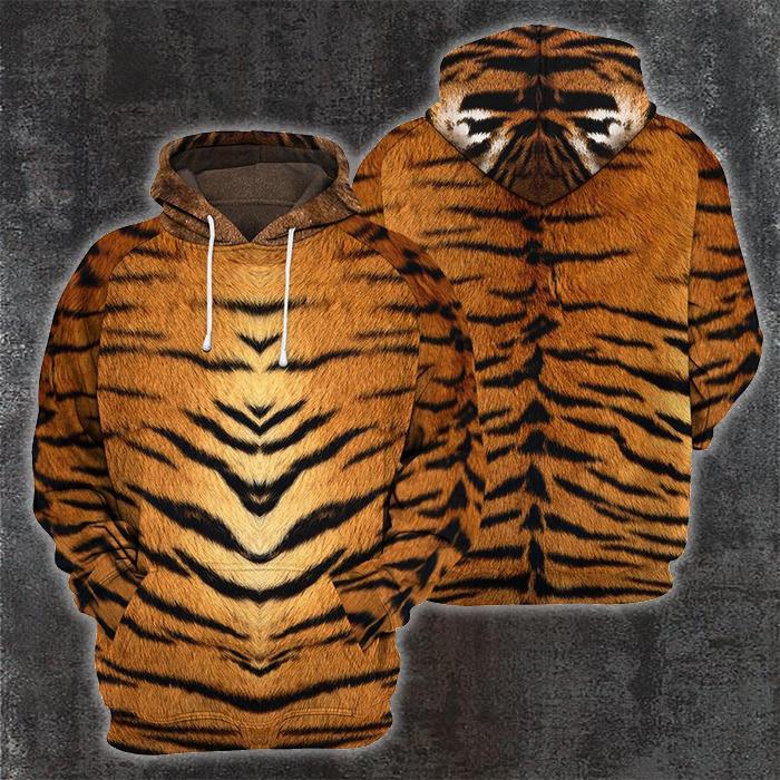 Tiger Costume Animal Cosplay Halloween 3D All Over Print | For Men & Women | Adult | Ho4189