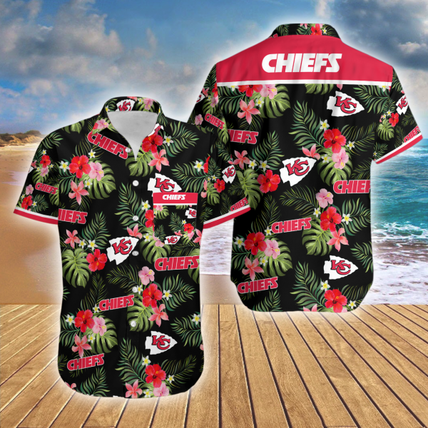 Hawaiian Shirt Island Kansas City Chiefs Summer Button Up Ha24552