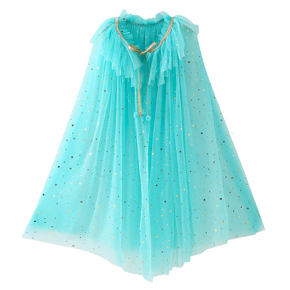 Anna Dress up for Girls Fever Anna Coronation Green Tulle Frocks Kids Princess Cosplay Party Wear Floral Gown Carnival Costume alx