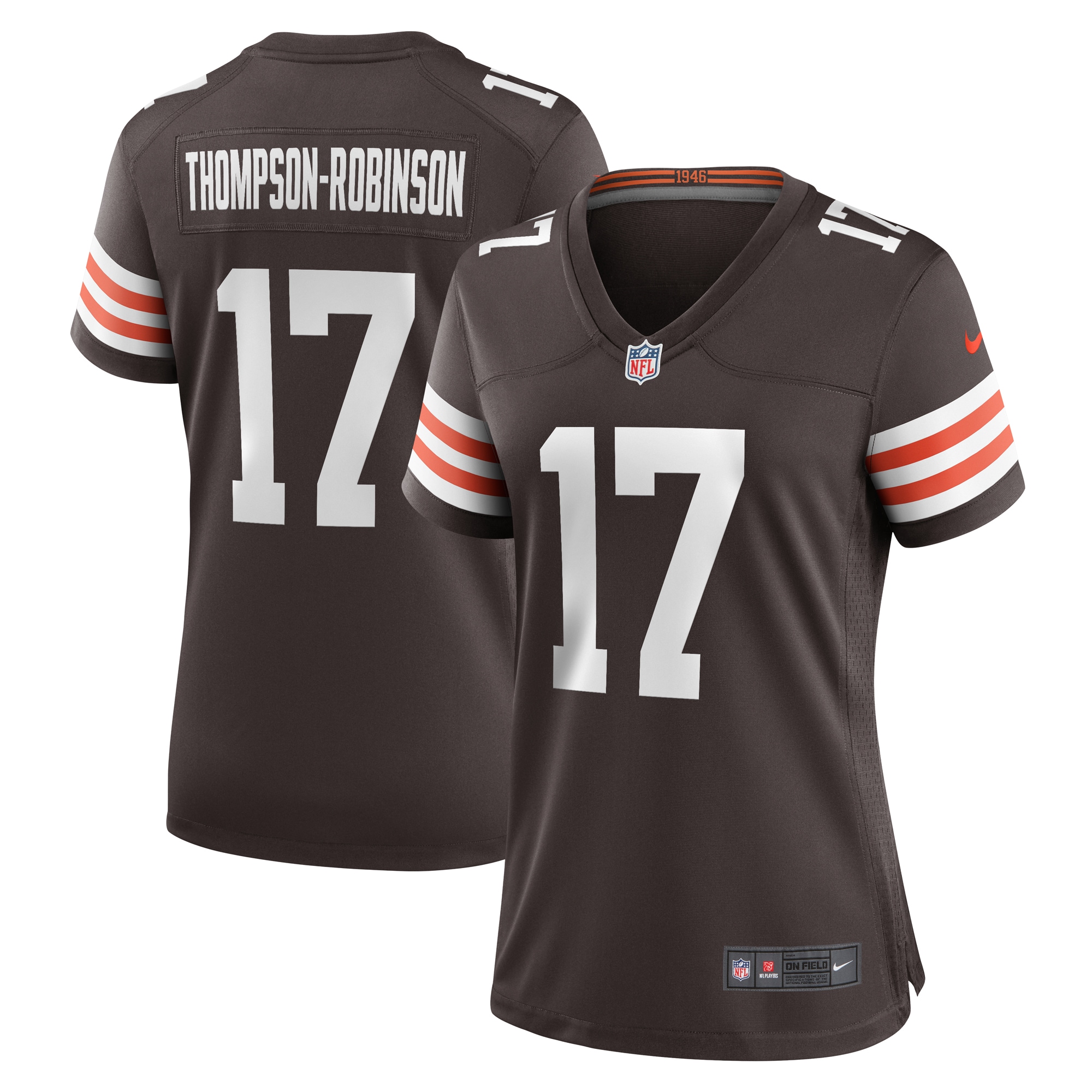 Women’s Cleveland Browns Dorian Thompson-Robinson  Brown Team Game Jersey