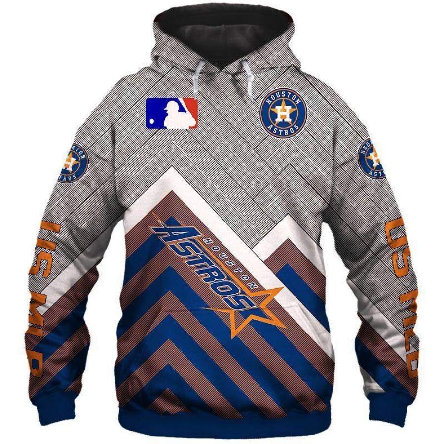 Houston Astros Hoodie 3D Style1247 All Over Printed