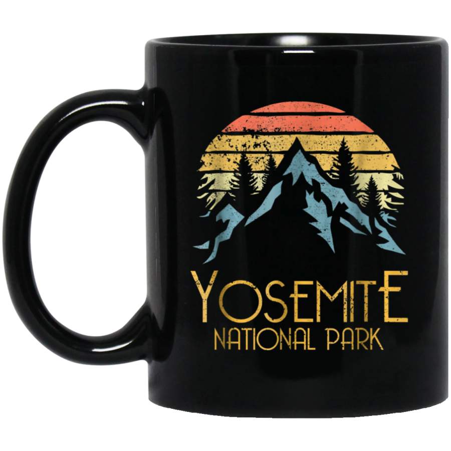 Vintage Yosemite National Park California _2652 Coffee Mug