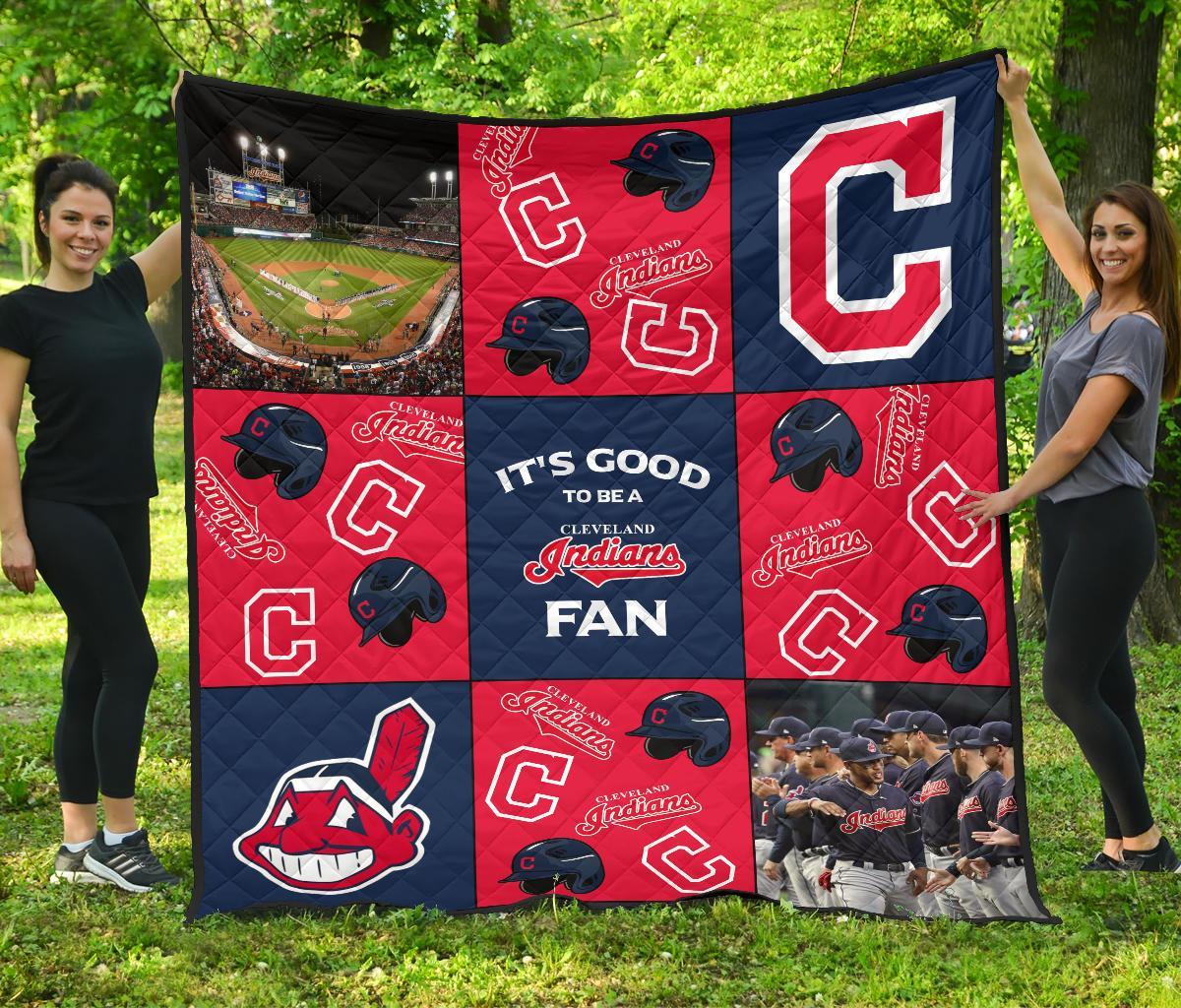 It’s Good To Be A Cleveland Indians Fan Quilt Shop