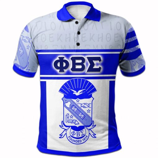 Phi Beta Sigma Polo Shirt – Fraternity Heritage Polo Shirt