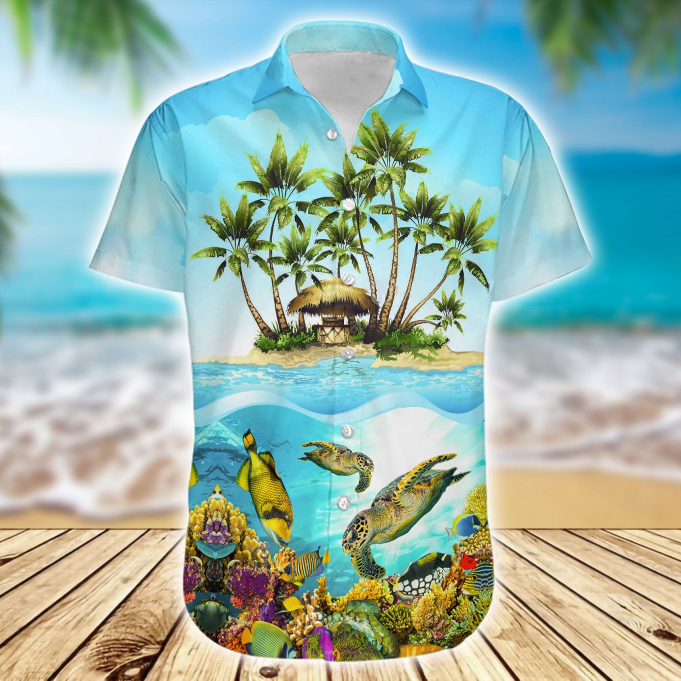 Turtle Hawaii Shirts Ha24518