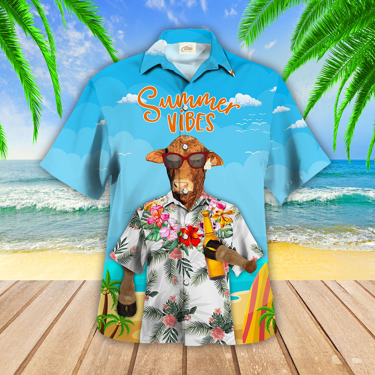 Beefmaster Summer Vibes Hawaii Shirt Ha64959