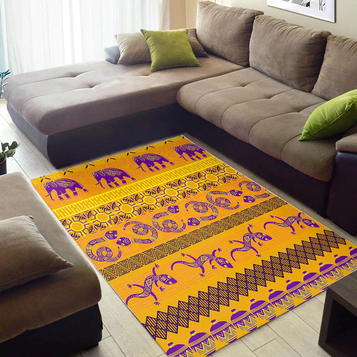 Nice African Area Rug Cool African Style Afrocentric Art African Style Area Rug African Themed Home Decor WBG3653