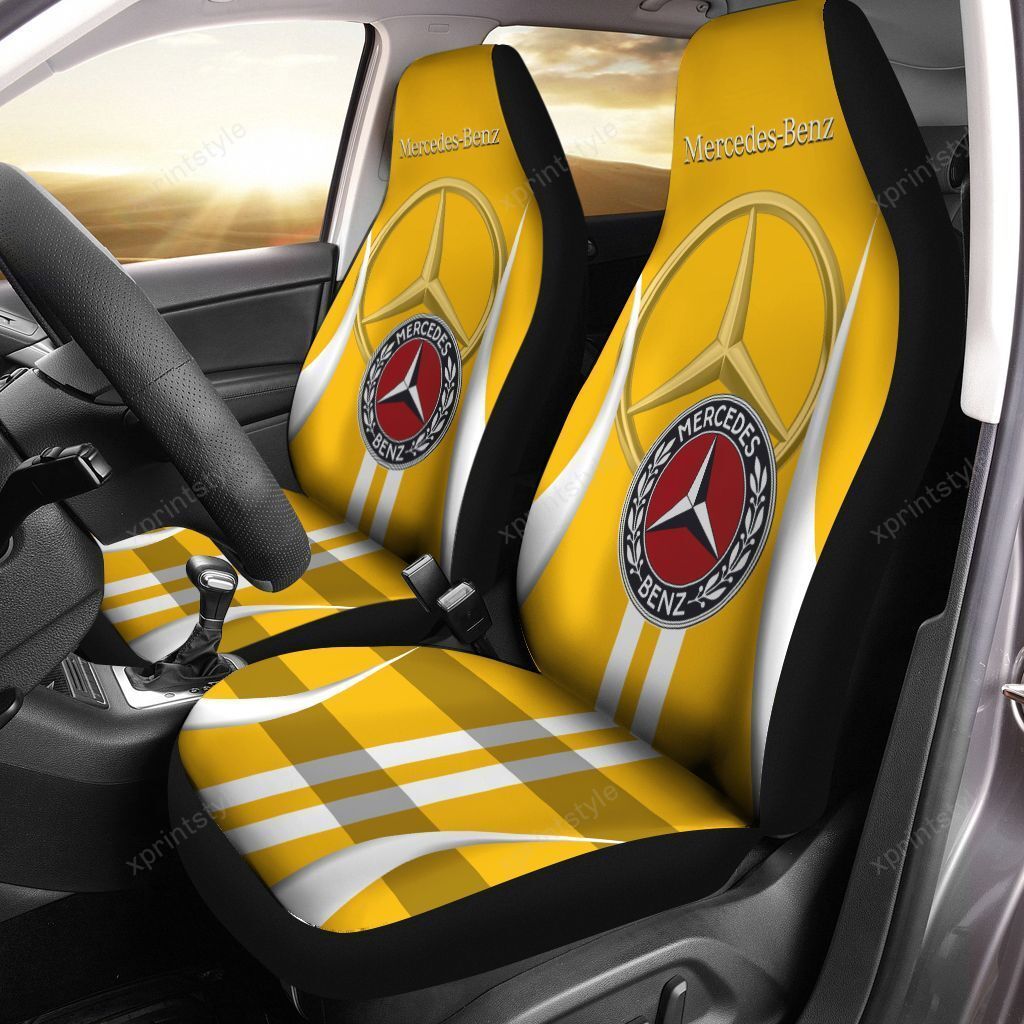 MERCEDES-BENZ AMG CAR SEAT COVER (SET OF 2) VER 2