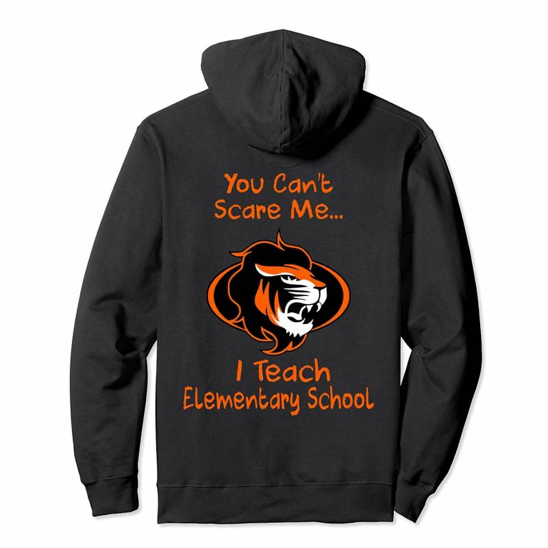 You Can’t Scare Me I Teach Elementary School Lion Pullover Hoodie, T Shirt, Sweatshirt