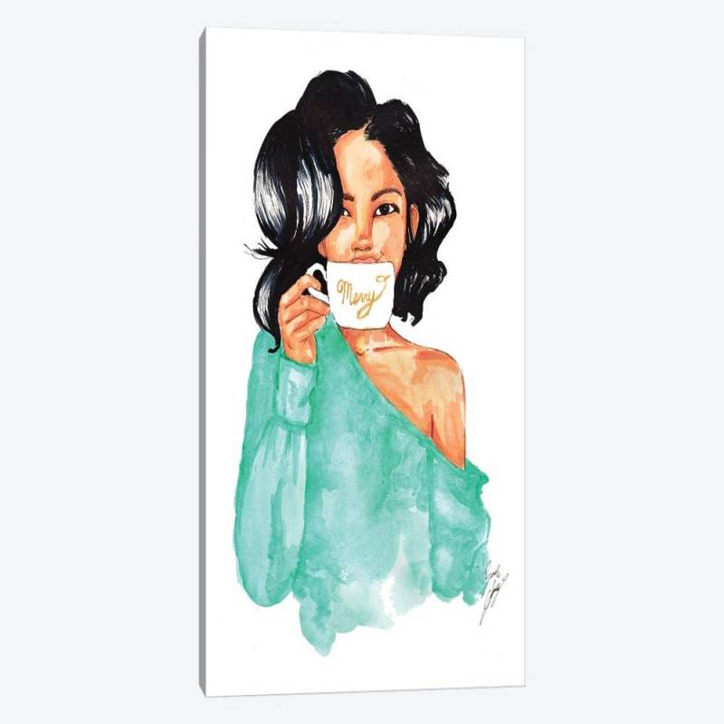 Merry Mug Canvas Poster 8"x12" 12x18" 18"x26" 24"x36" 30"x45"