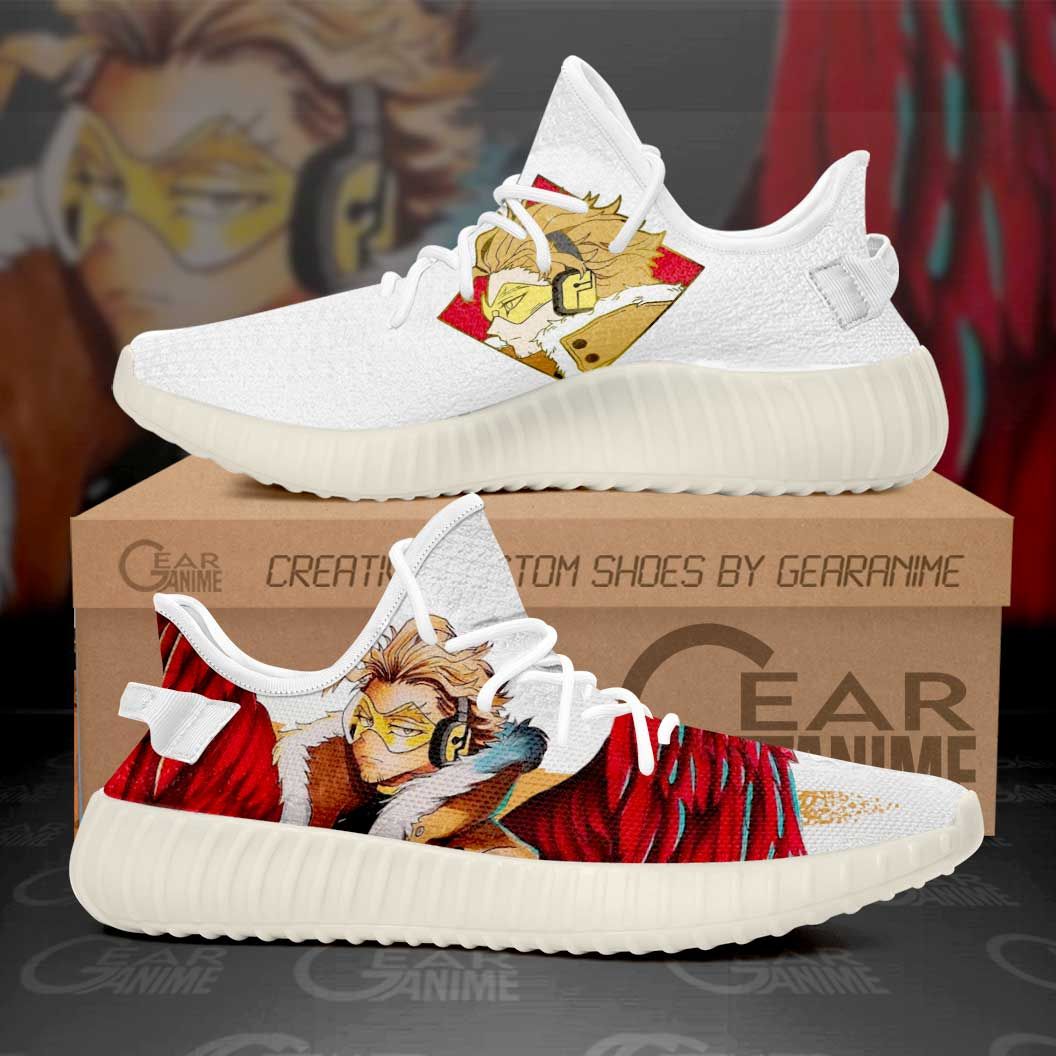 Keigo Tamaki Hawks Yeezy Shoes MHA Anime Sneakers V11