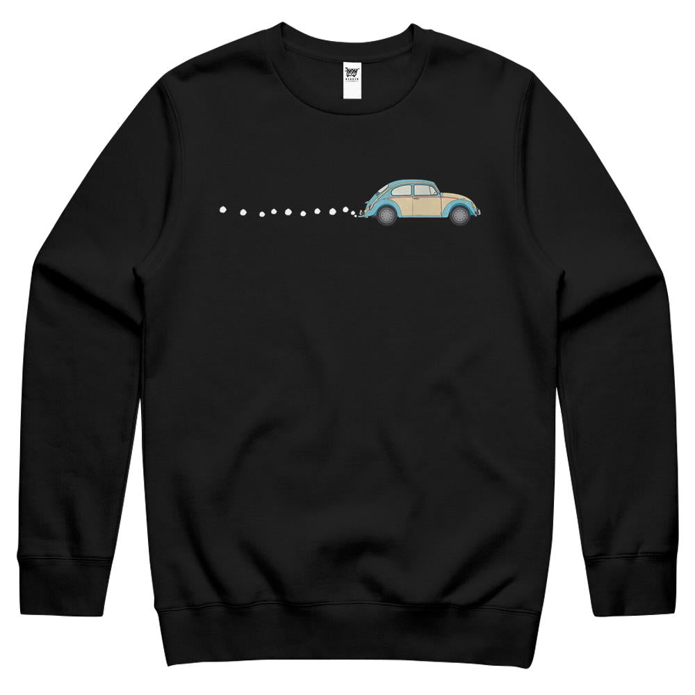 Vintage Beetle Bug Car Crewneck Sweatshirt