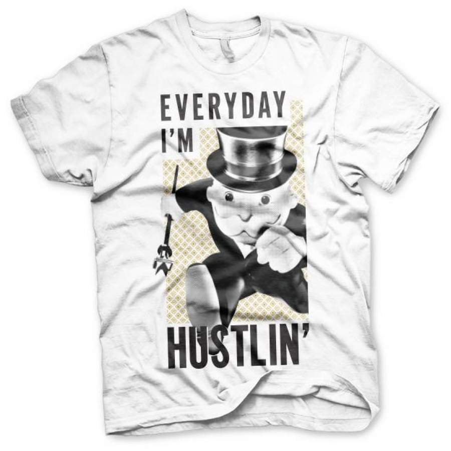 Monopoly – Everyday I´m Hustlin T-Shirt