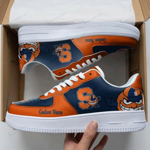 Syracuse Orange Personalized Af1 Shoes Bg02