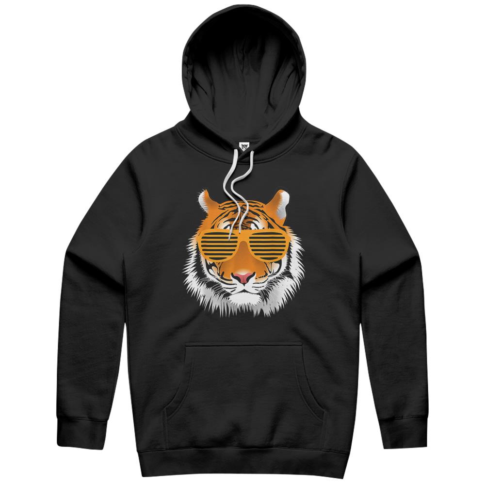 Birthday Shirt For Boy Cool Tiger Striped Animal Theme Party Hoodie