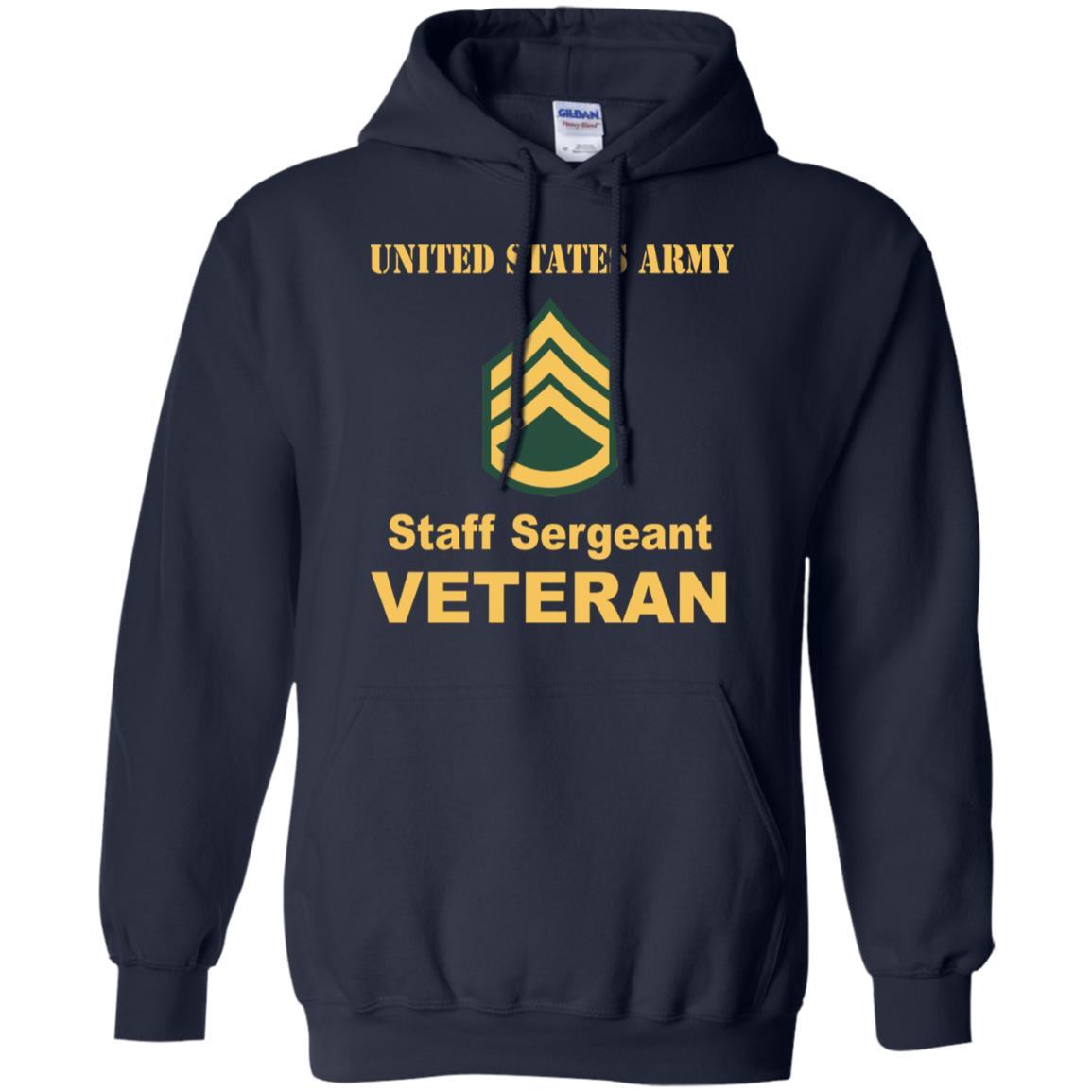 US Army E-6 Staff Sergeant E6 SSG Noncommissioned Officer Veteran Men T ...