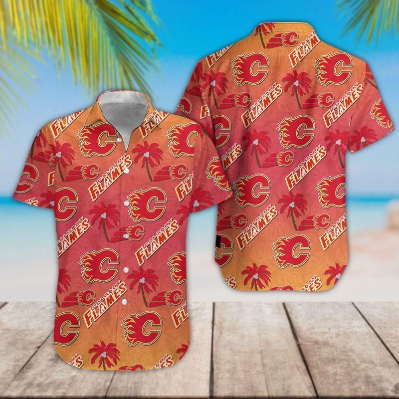 Calgary Flames Limited Edition Hawaiian Shirt