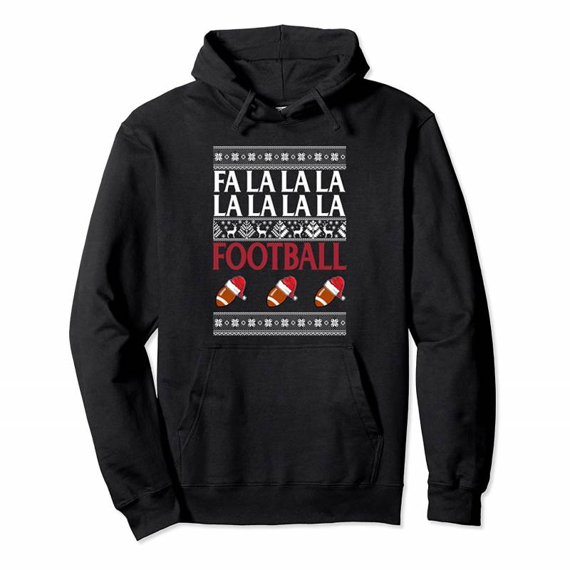 Christmas Football Ugly Sweater Santa Funny Xmas Party Pullover Hoodie, T Shirt, Sweatshirt