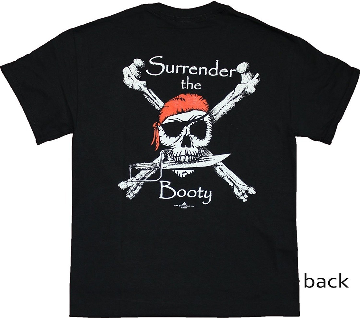 Surrender the Booty – Pirate T-Shirt