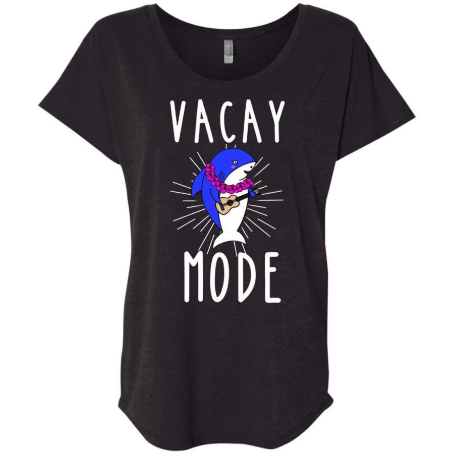 AGR Baby Shark Vacay Mode shirt Triblend Dolman Sleeve