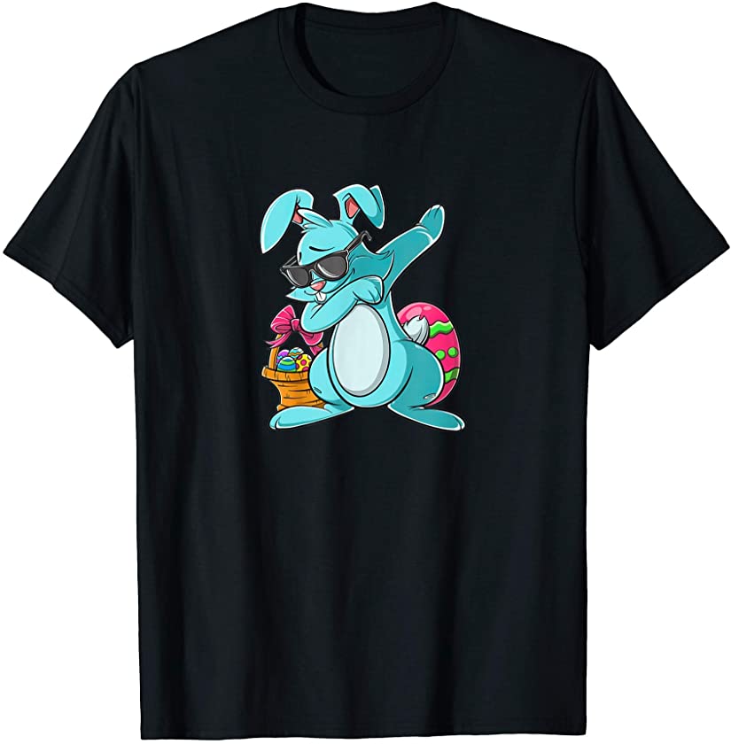 Dabbing Rabbit Easter Day bunny easter T-Shirt