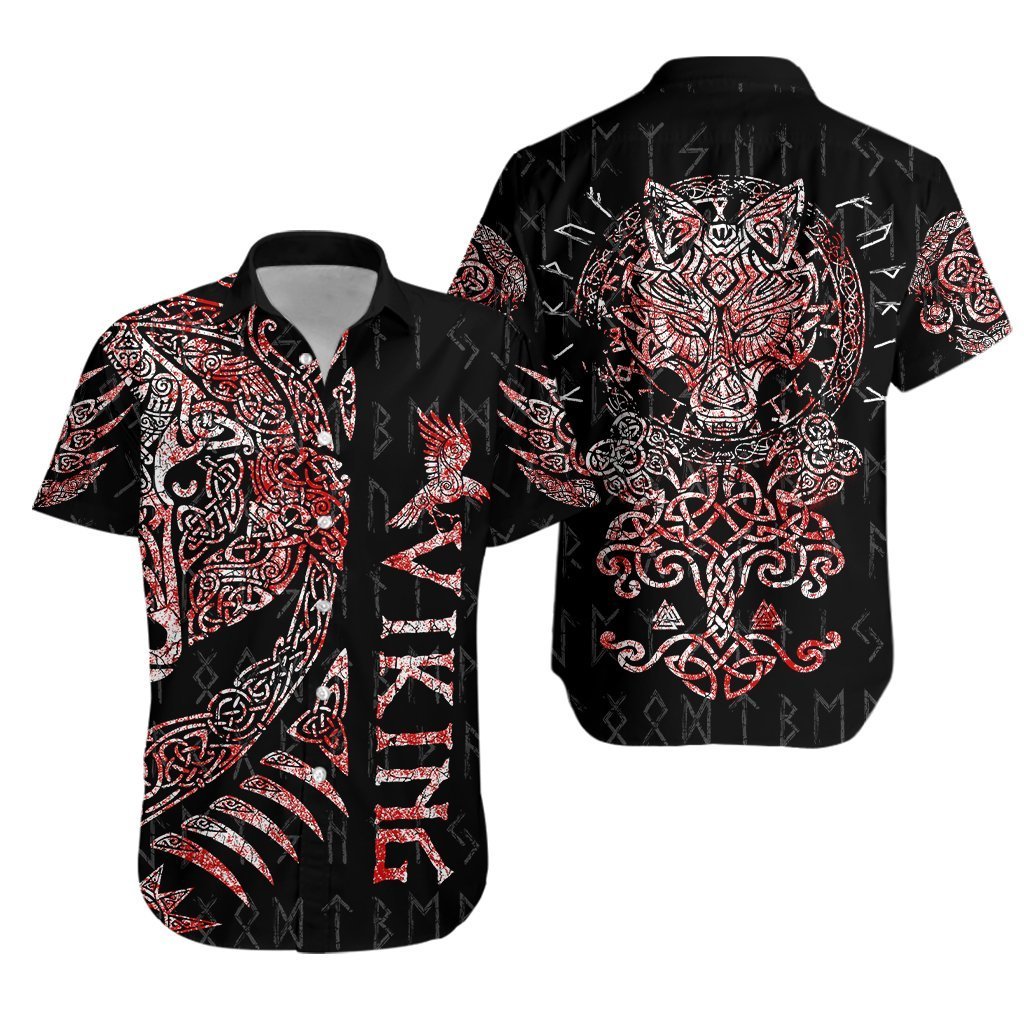 Viking Bear Blood Hawaii Shirt For Men Women Adult Ha84350