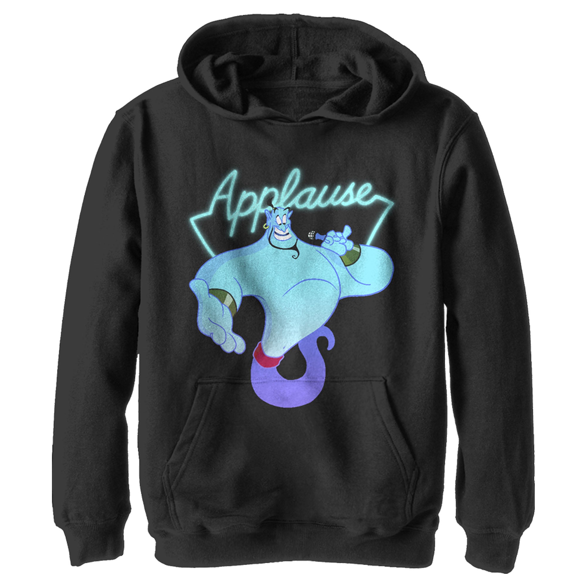 Boy’S Aladdin Genie Applause Sign Pull Over Hoodie