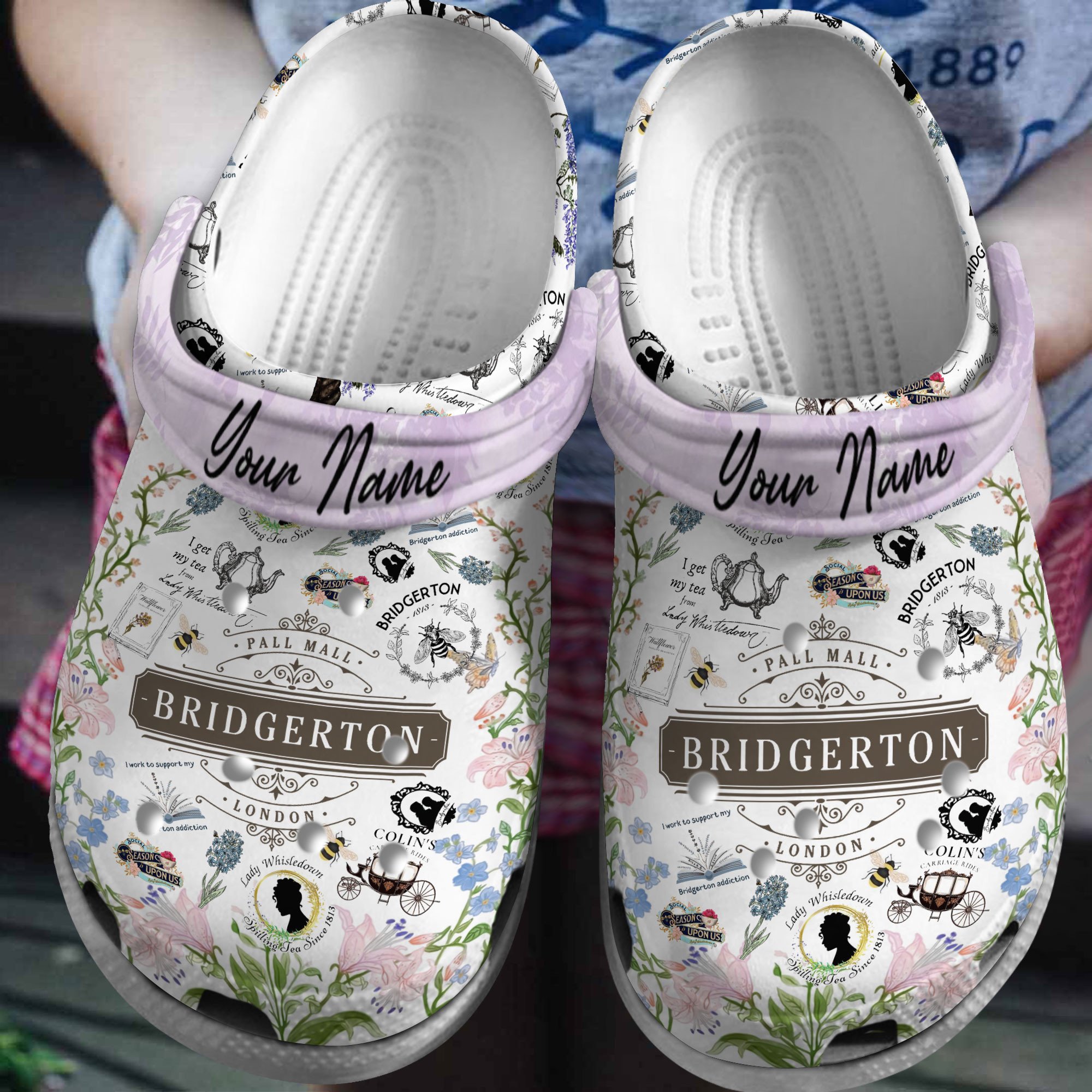 Bridgerton Tv Series Crocss Clogs For Men Women And Kid Ht1706655010