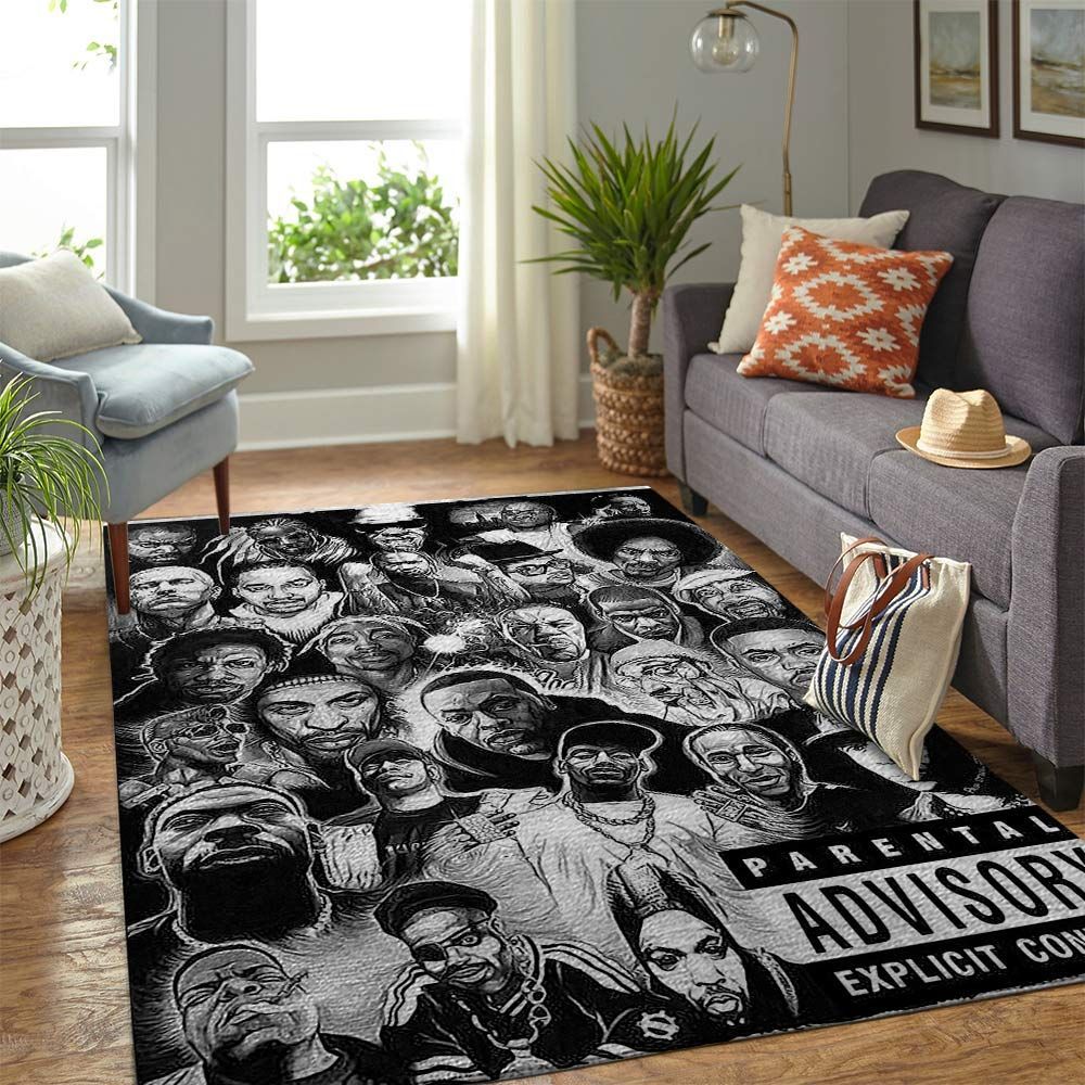 Rapper Hiphop Area Rugs Living Room Carpet FN281201 Local Brands Floor Decor