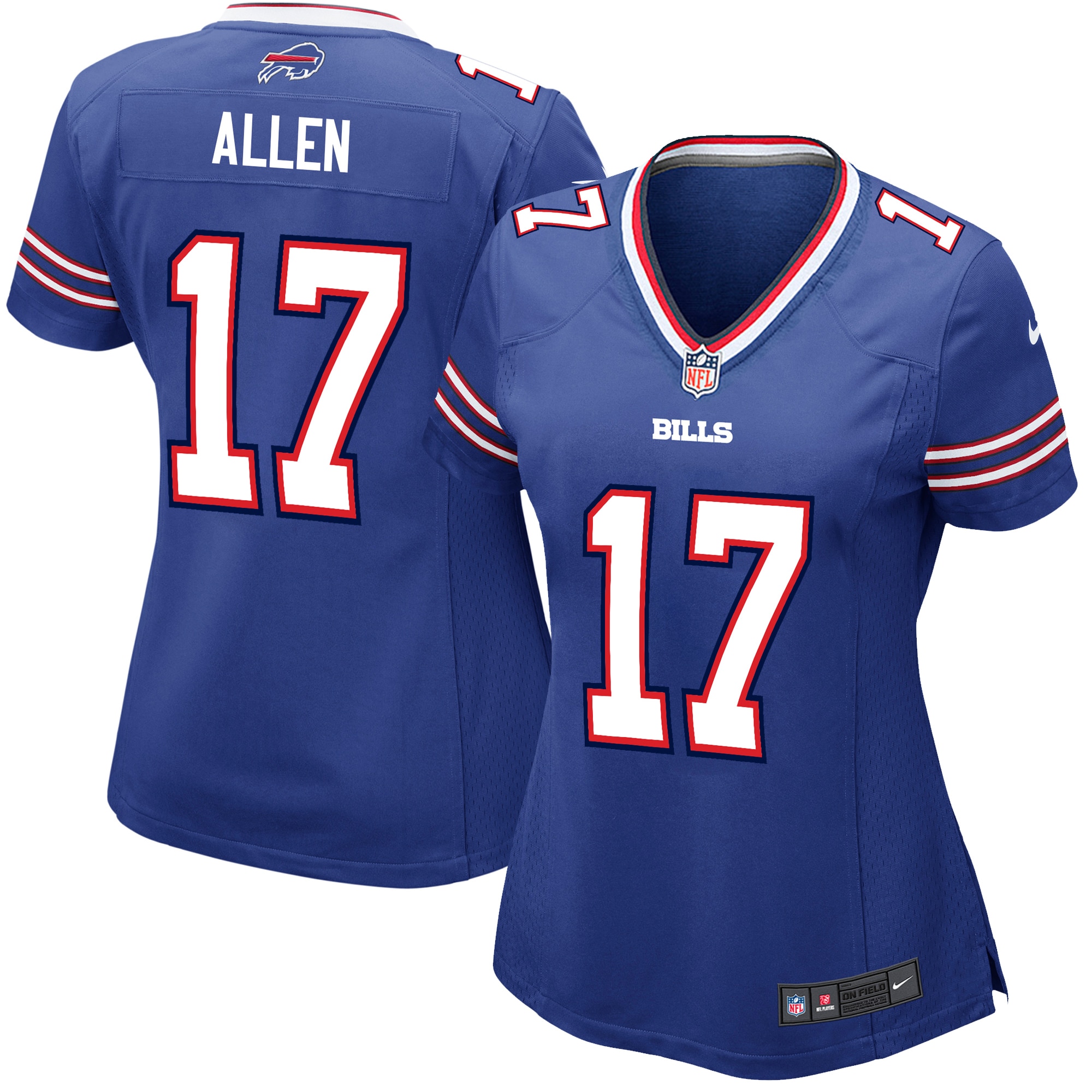 Women’s Buffalo Bills Josh Allen Royal Game Player Jersey