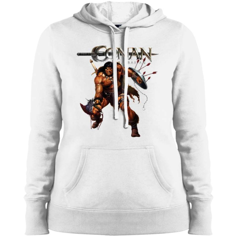 AGR Conan the Barbarian Comics Ladies’ Pullover Hooded Sweatshirt