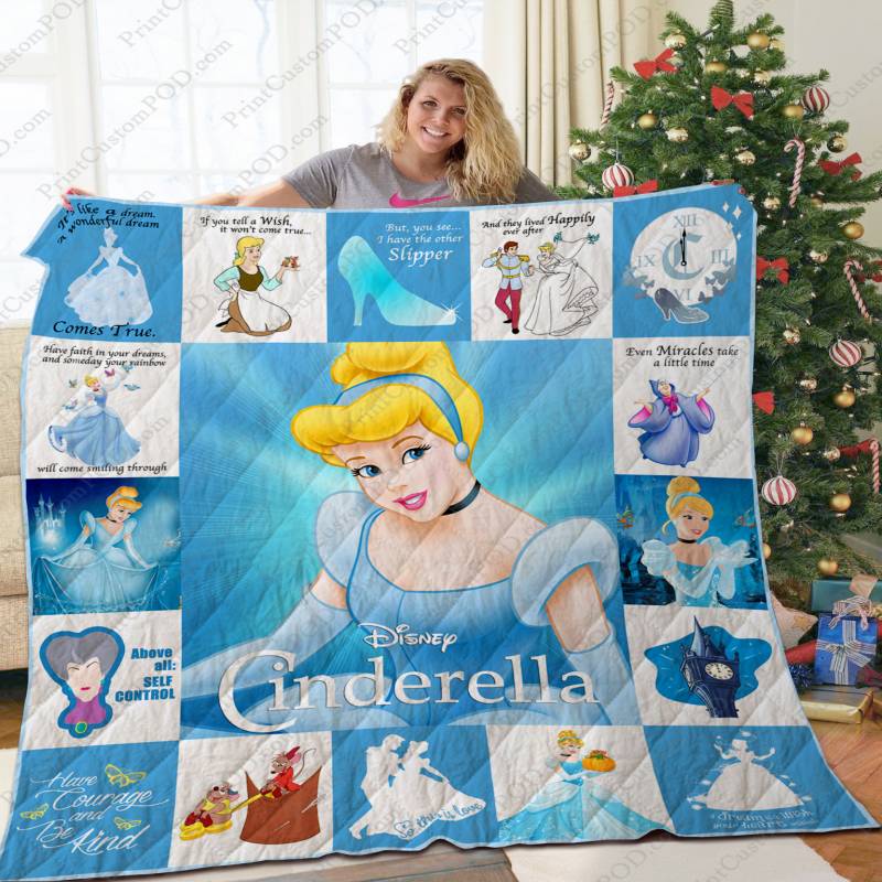 [TA] – Princess Cinderella Quilt Blanket Ver 2