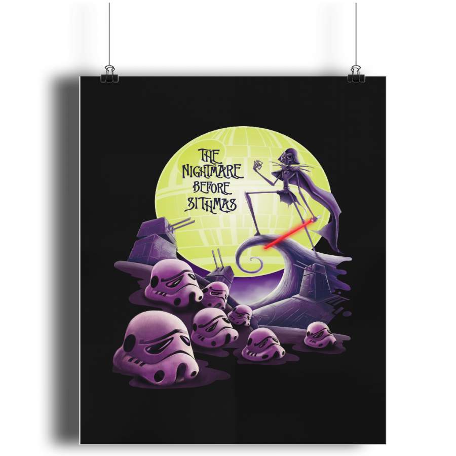 The Nightmare Before Sithmas Poster