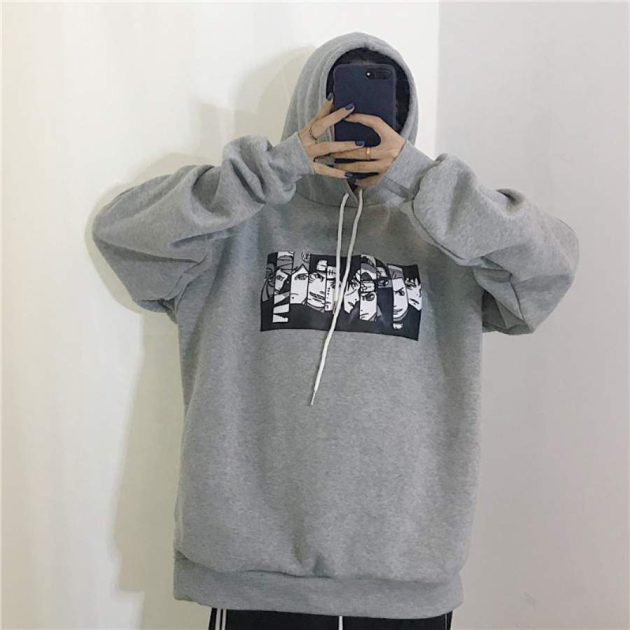 Akatsuki Members Print Hoodie