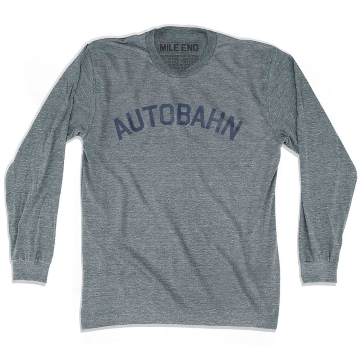 Autobahn Vintage T-shirt Long Sleeve