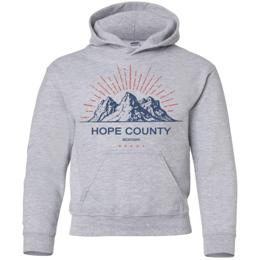 AGR Far Cry 5 Hope County Montana Youth Pullover Hoodie