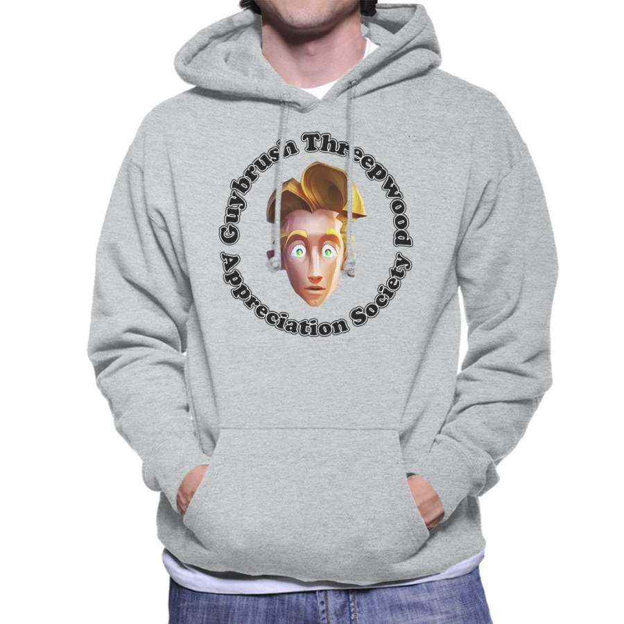 Monkey Island Guy Threepwood Appreciation Society Men’s Hooded Sweatshirt