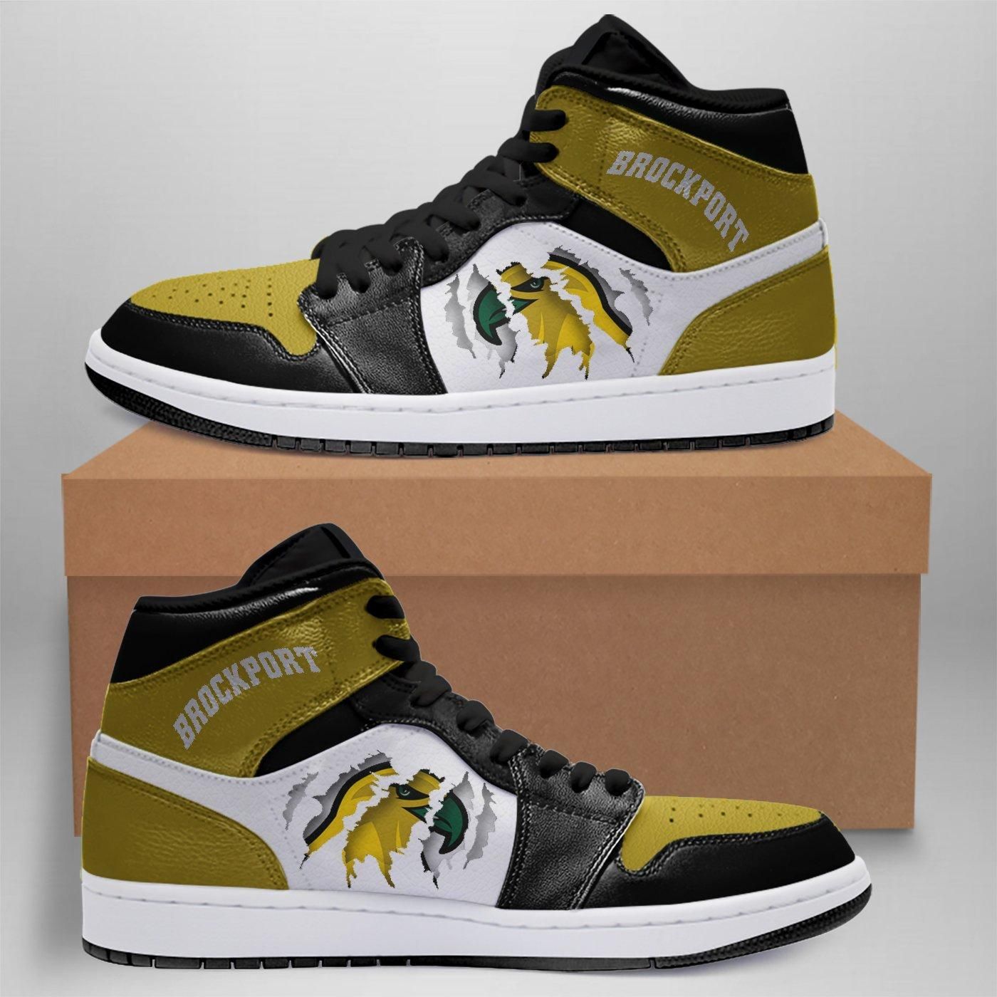 Brockport Golden Eagles Jd Air Shoes Sport 2021 Sneakers Jordan Sneaker