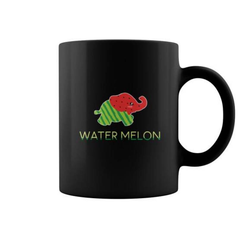 Watermelon Elephant Coffee Mug