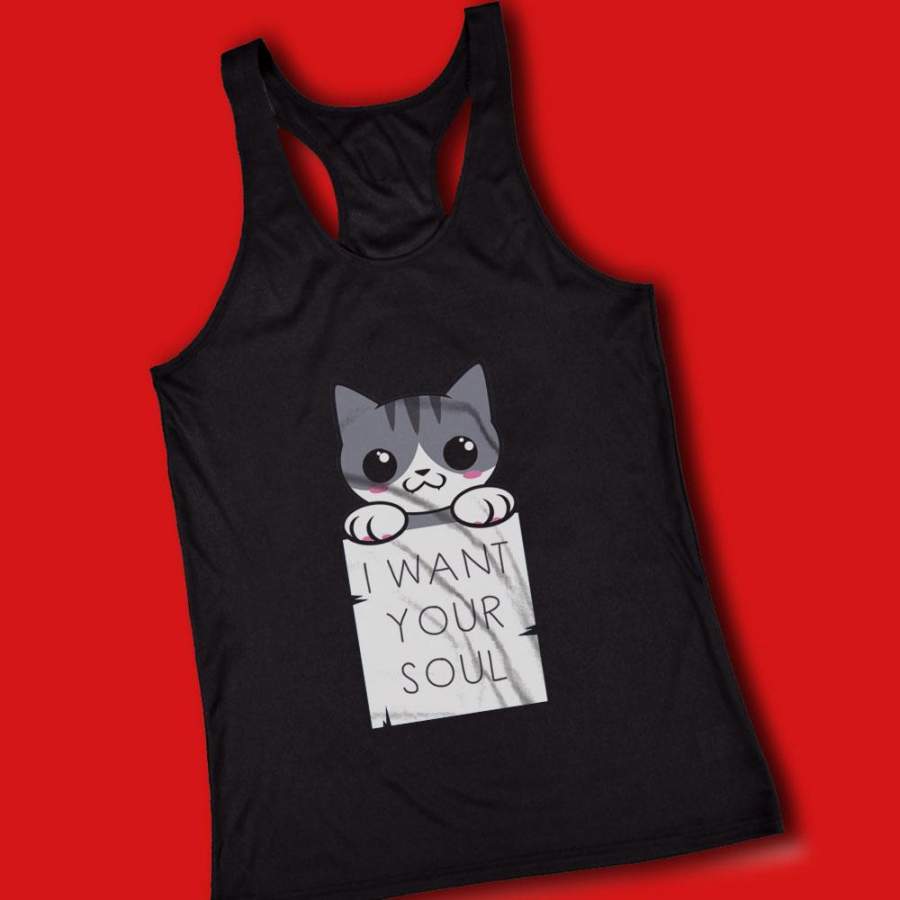 Soul Kitty Animal Quote Women’S Tank Top