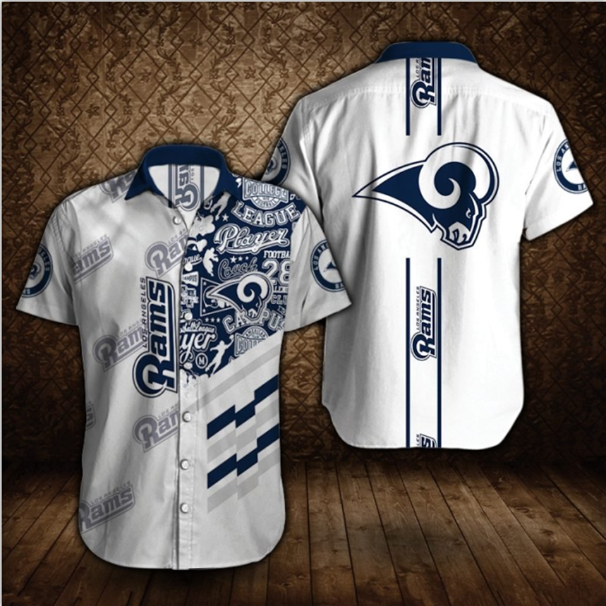 Men’S Los Angeles Rams Shirts Button Up