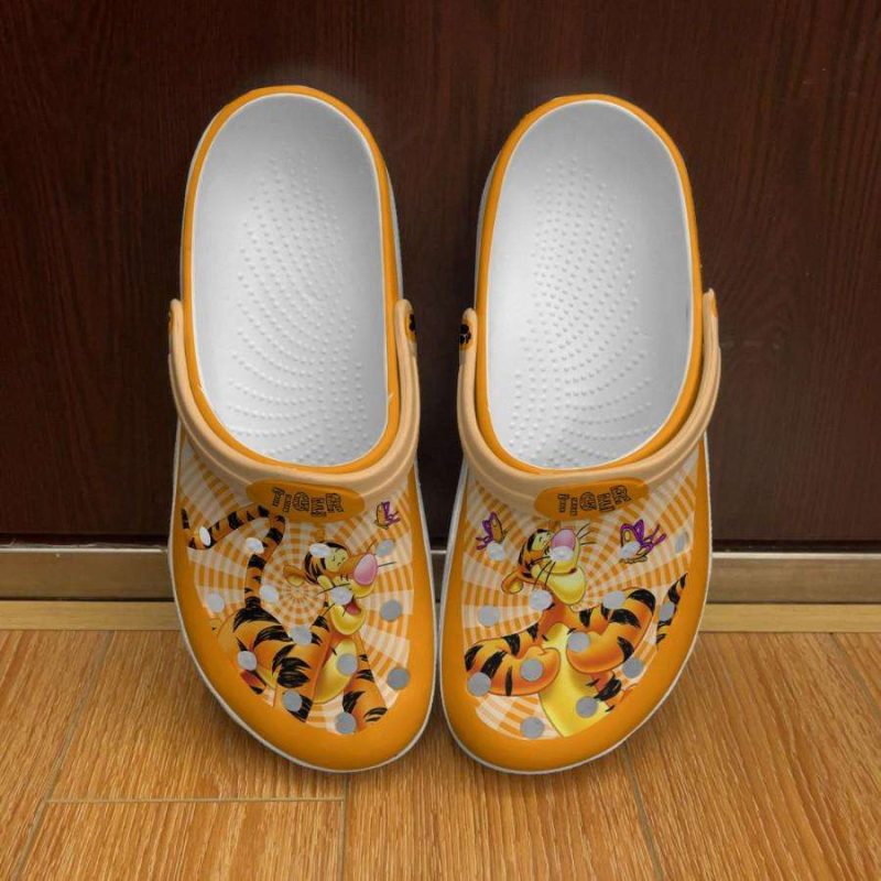 Tiger Crocband Clogs