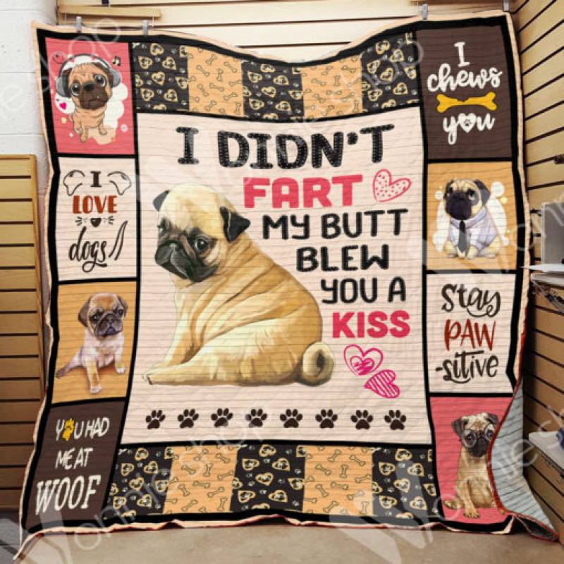 Pug Dog Blanket DCB0501 73O50