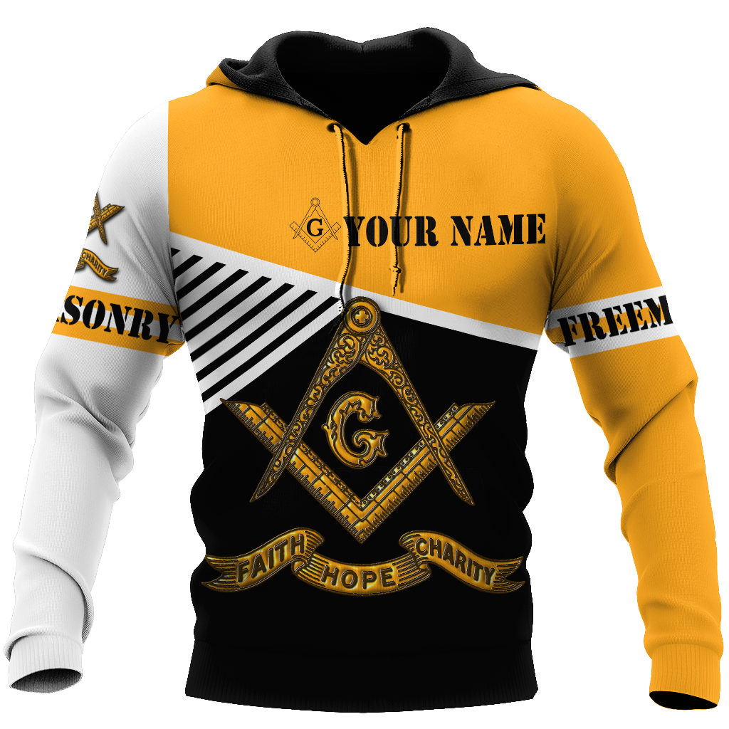 3D All Over Printed Unisex Shirts Personalized Name XT Masonic DA05032103