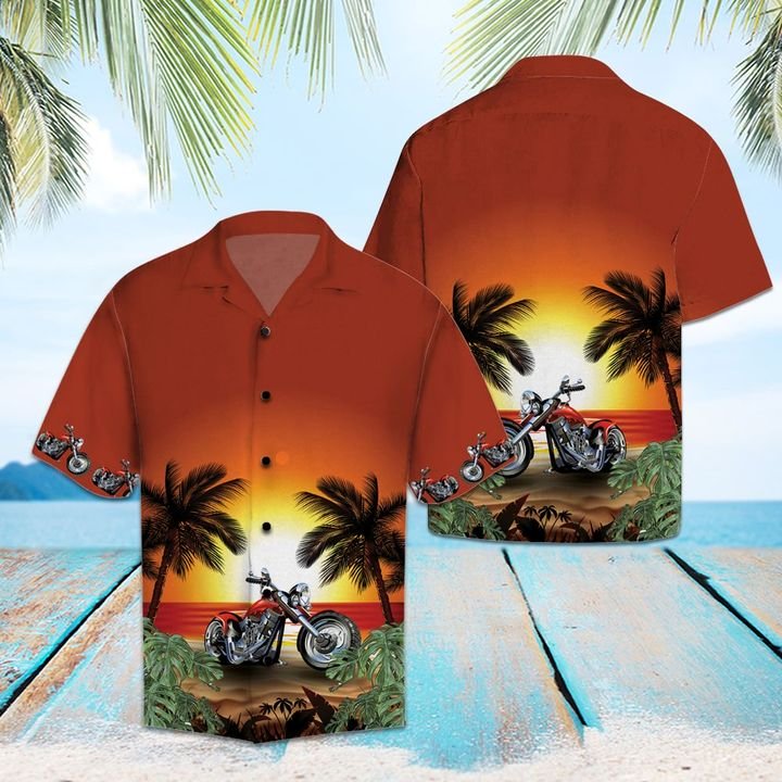 Amazing Legend Motorcycles Hawaiian Shirt Summer Button Up For Men, Women, Couple