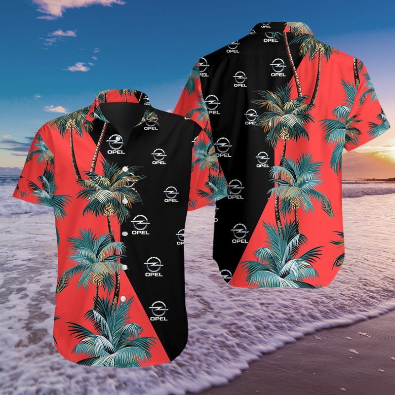 3D All Over Printed Opel Ttt-Nh Hawaiian Shirts Ver 1 (Red)