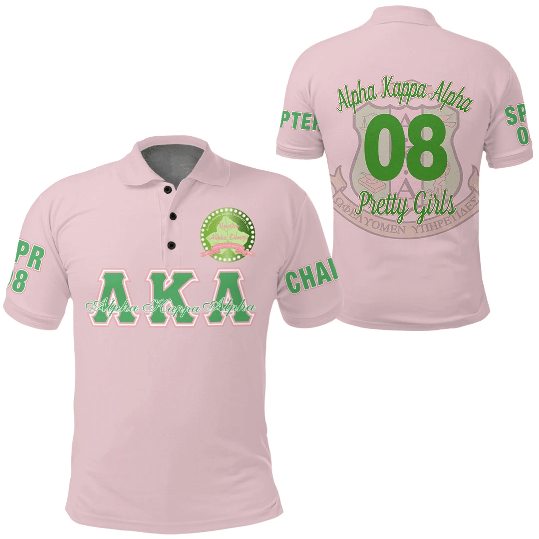 Africa Zone Polo Shirt – Alpha Kappa Alpha – Upsilon Alpha Omega Polo Shirt A7