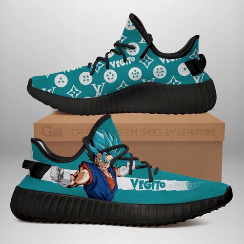 Best Vegito Yeezy Shoes Dragon Ball Z Shoes Fan For Sale