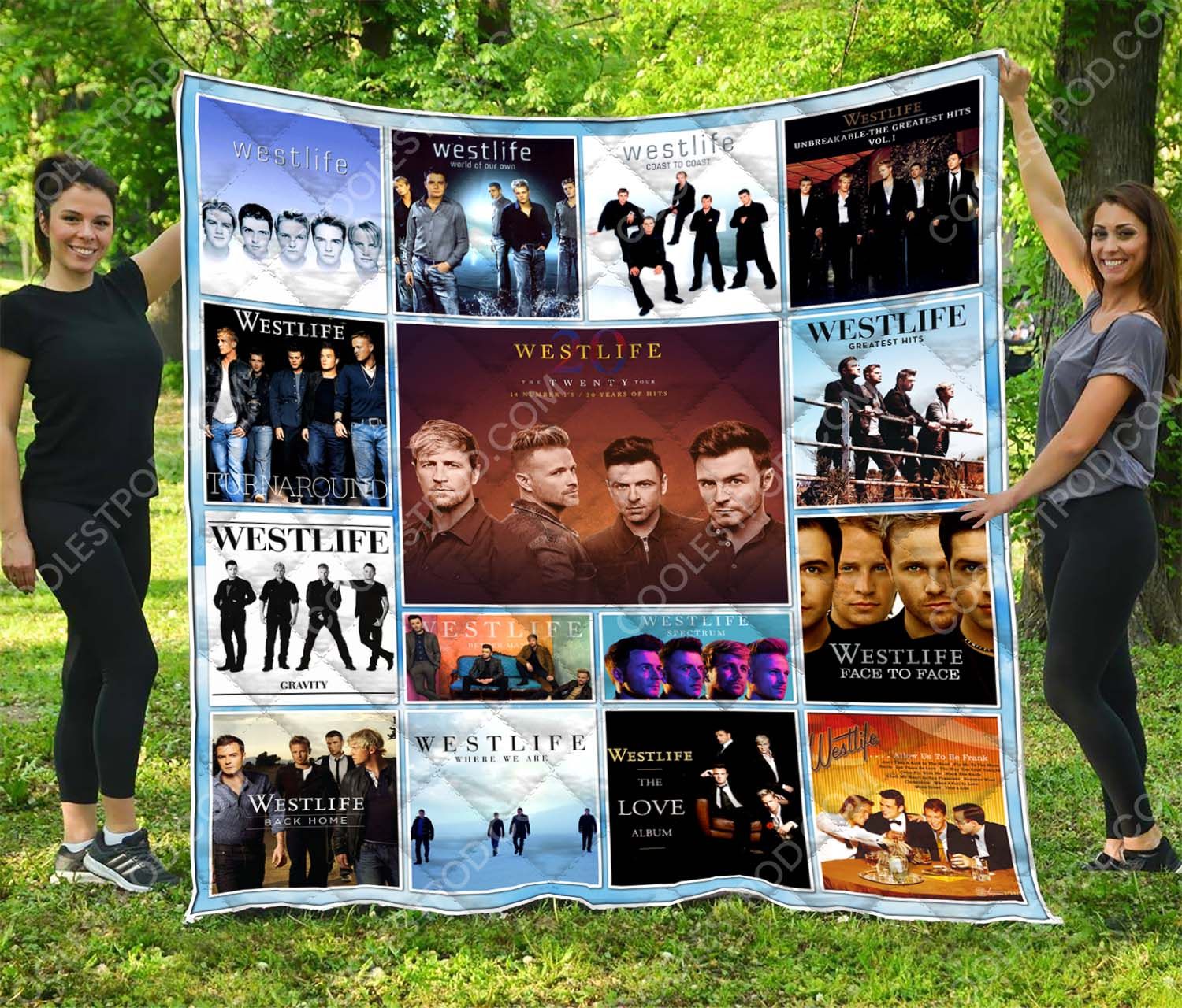 Westlife Band-Quilt Blanket