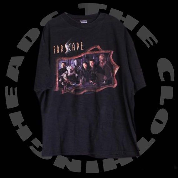 Vintage Farscape Movie 90 S Promo Australian American Science Fiction Television Series Xfile Eraserhead Twin Peaks Shirt